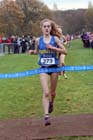 Lydia Turner (Birtley) wins the under-17s womens Liverpool Cross Challenge. David T. Hewitson/Sports for All Pics